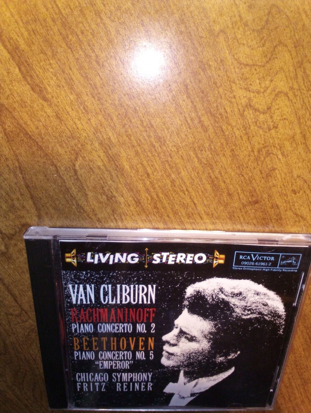 Van Cliburn Rachmaninoff & Beethoven Piano Concertos 1994 RCA/BMG Classics CD